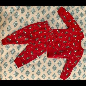 Red Dinosaur Roar Design PJs/Sweats Set
